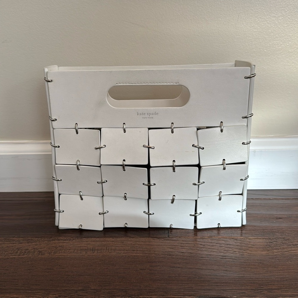 Authentic Kate Spade Celia Leather Handbag - Optic White